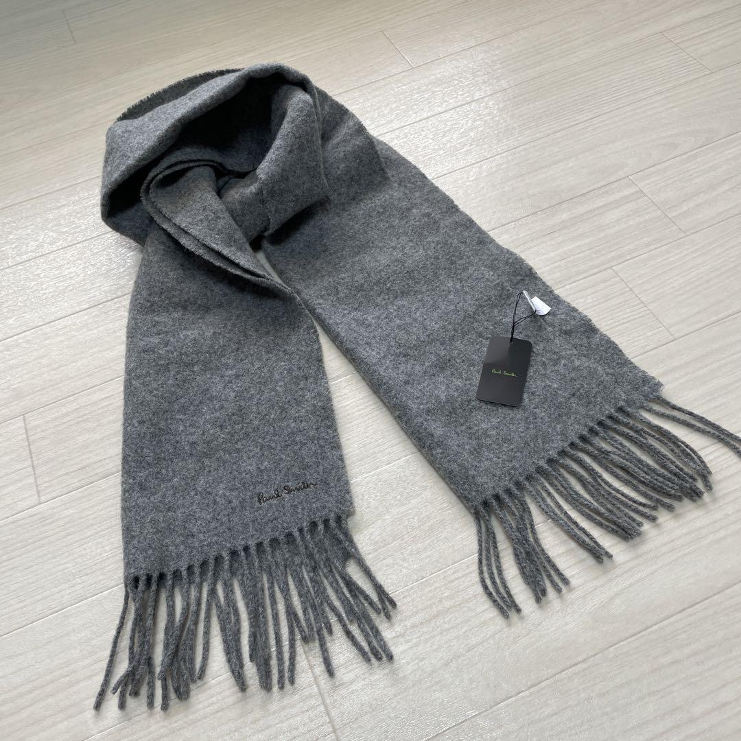マコポールスミス PaulSmith マフラー 羊毛100%