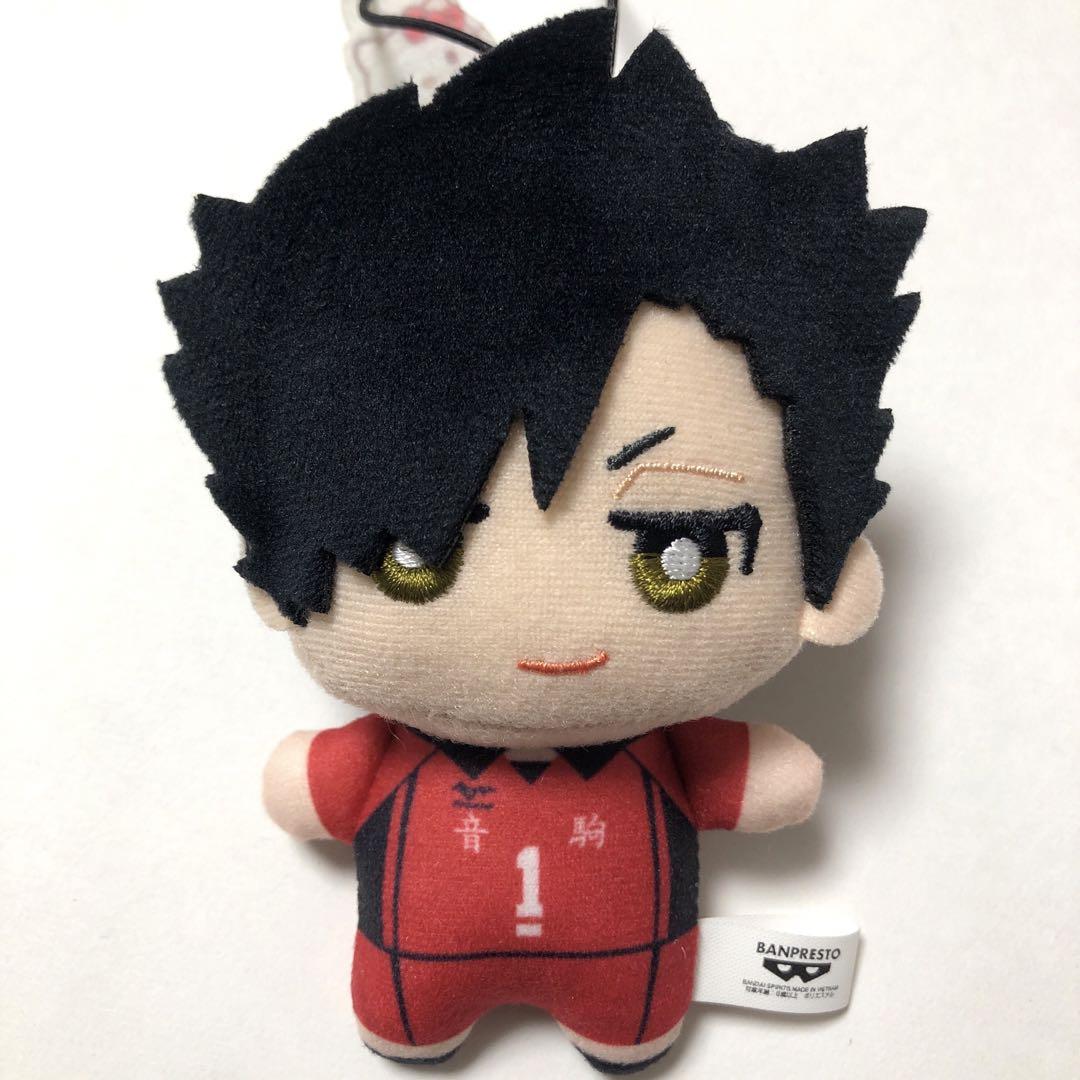 黒尾鉄朗　ハイキュー‼︎ ×サンリオキャラクターズ　ちみっともぬい　ぬいぐるみ