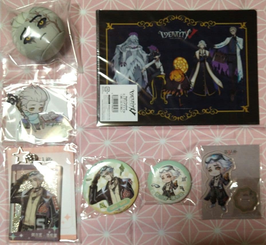 第五人格　隠者　おまんじゅうにぎにぎマスコット他7点セット