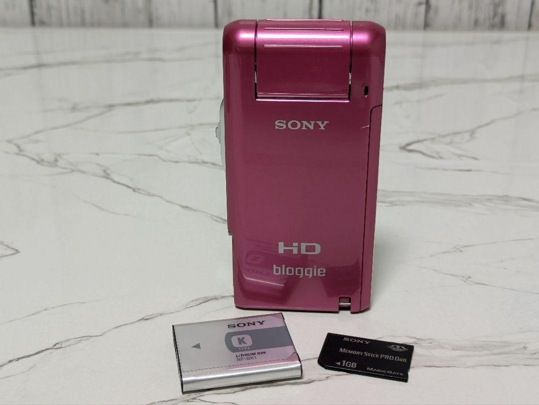SONYbloggieMHS-PM5ピンクスナップカメラ