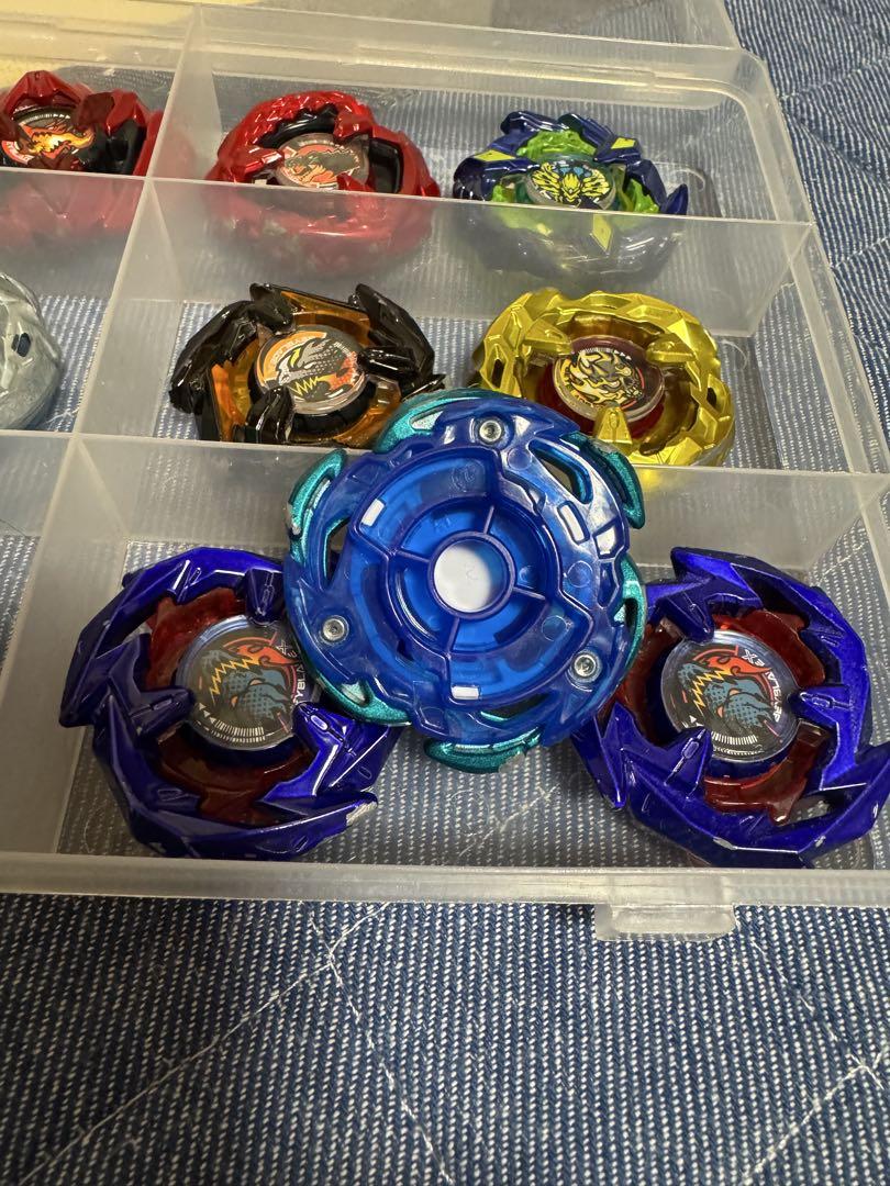 ベイブレードx 引退品(エアロペガサス、ドランバスター赤ほか)