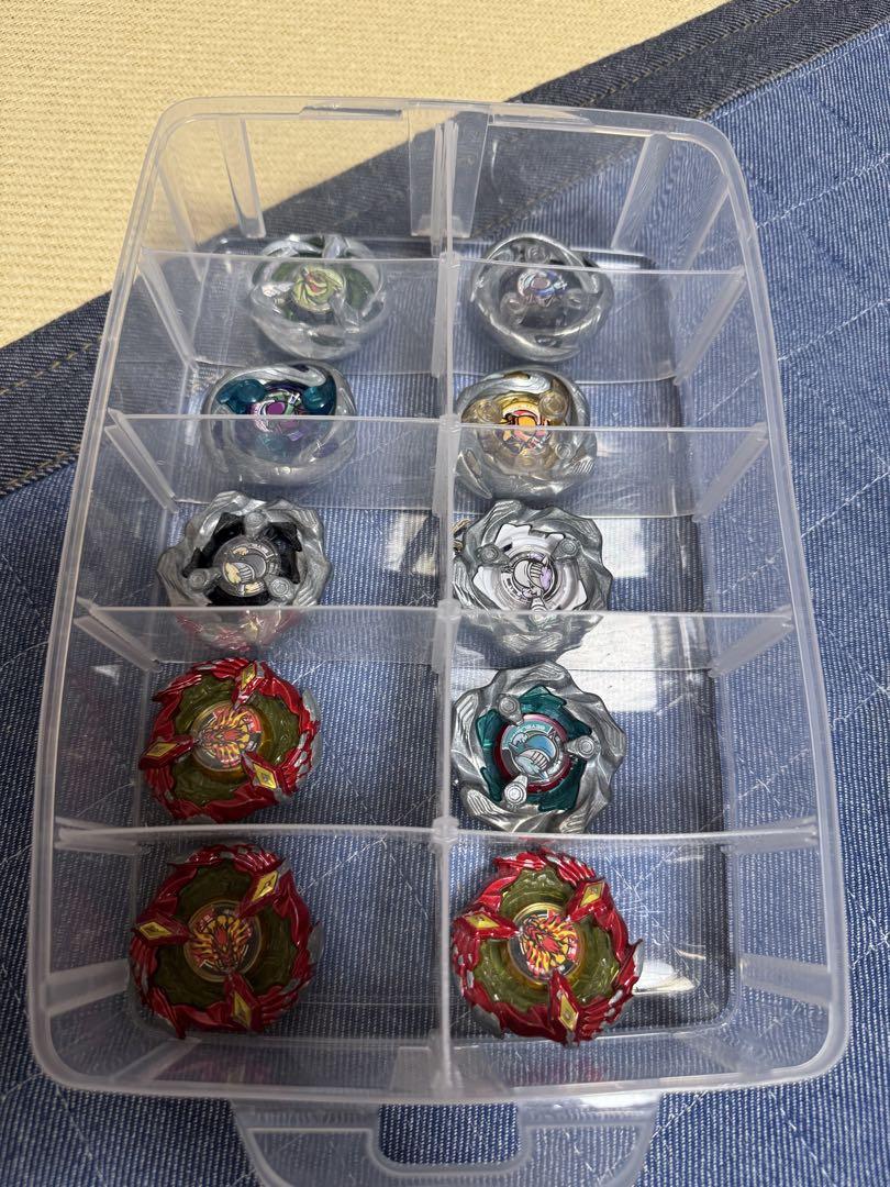 ベイブレードx 引退品(エアロペガサス、ドランバスター赤ほか)