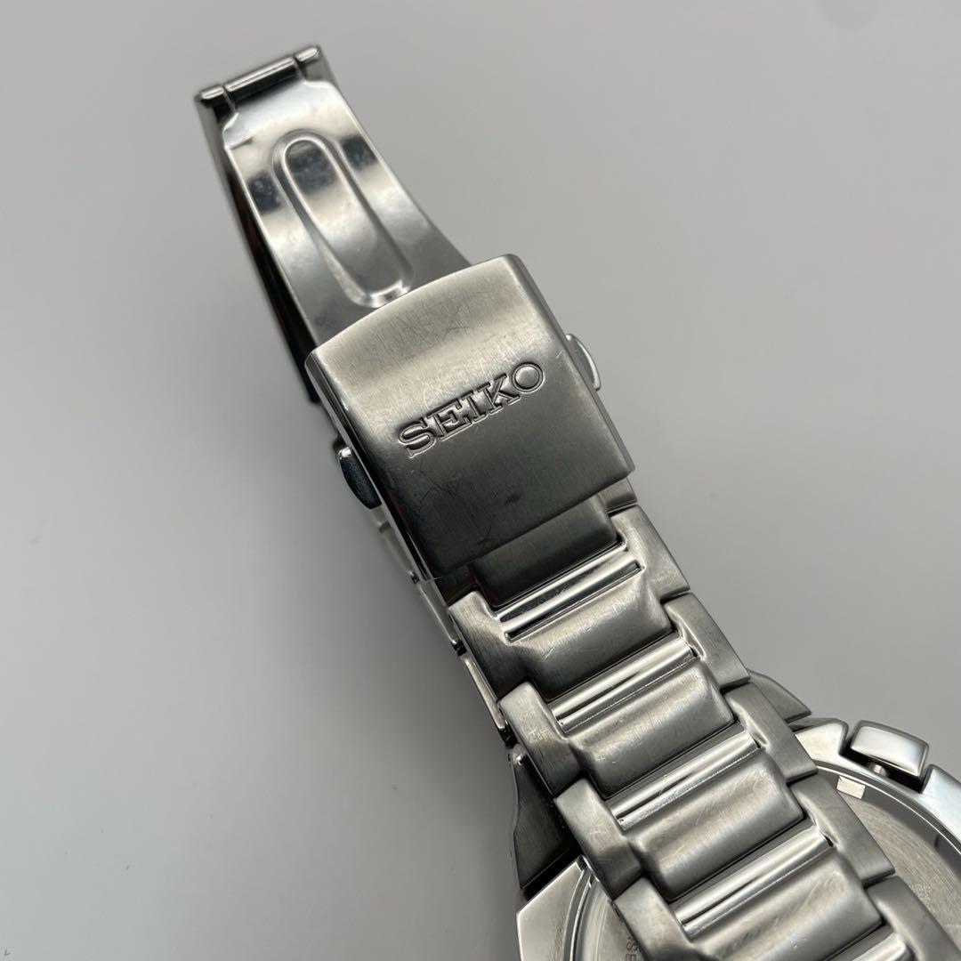 SEIKO セイコー クロノグラフ 7T62-0FR0 メンズ クォーツ 稼働品