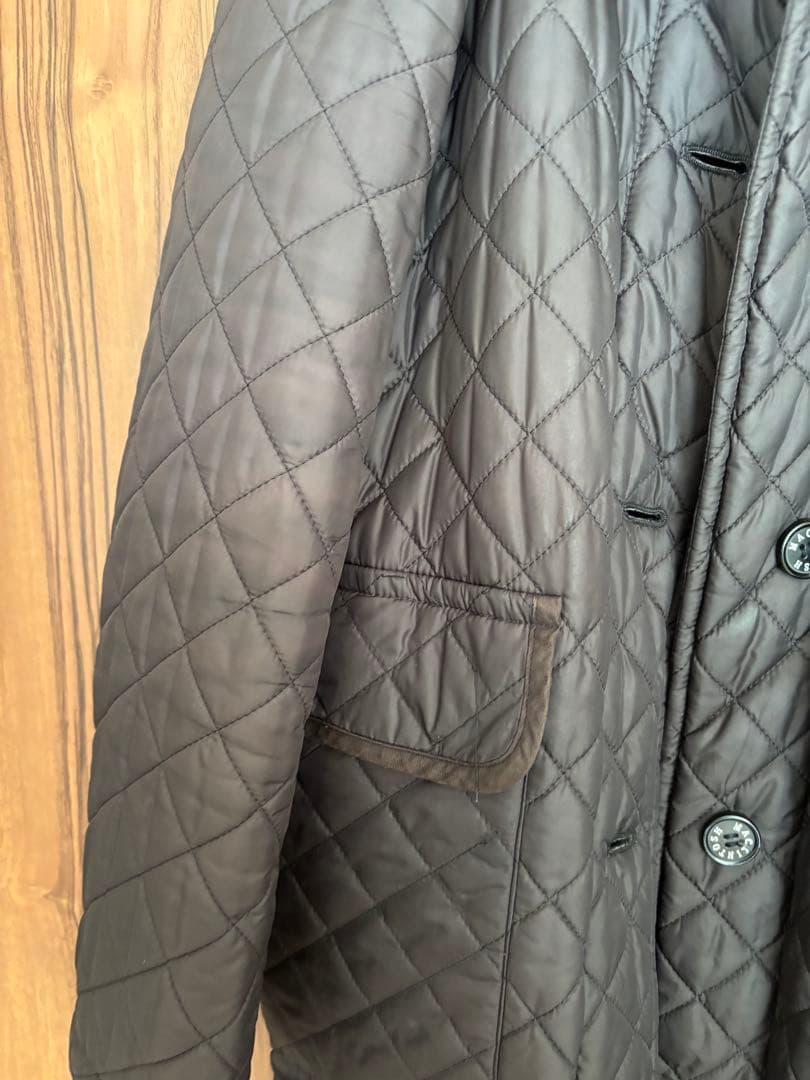 MACKINTOSHマッキントッシュキルティングコート裏ボアブラック サイズ44 MACKINTOSHマッキントッシュキルティングコート裏ボアブラック サイズ44