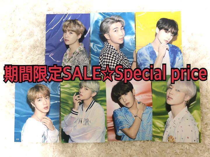 入荷now 買えない BTS】タワレコ渋谷店限定フライヤー！7枚コンプリートセット K-POP・アジア