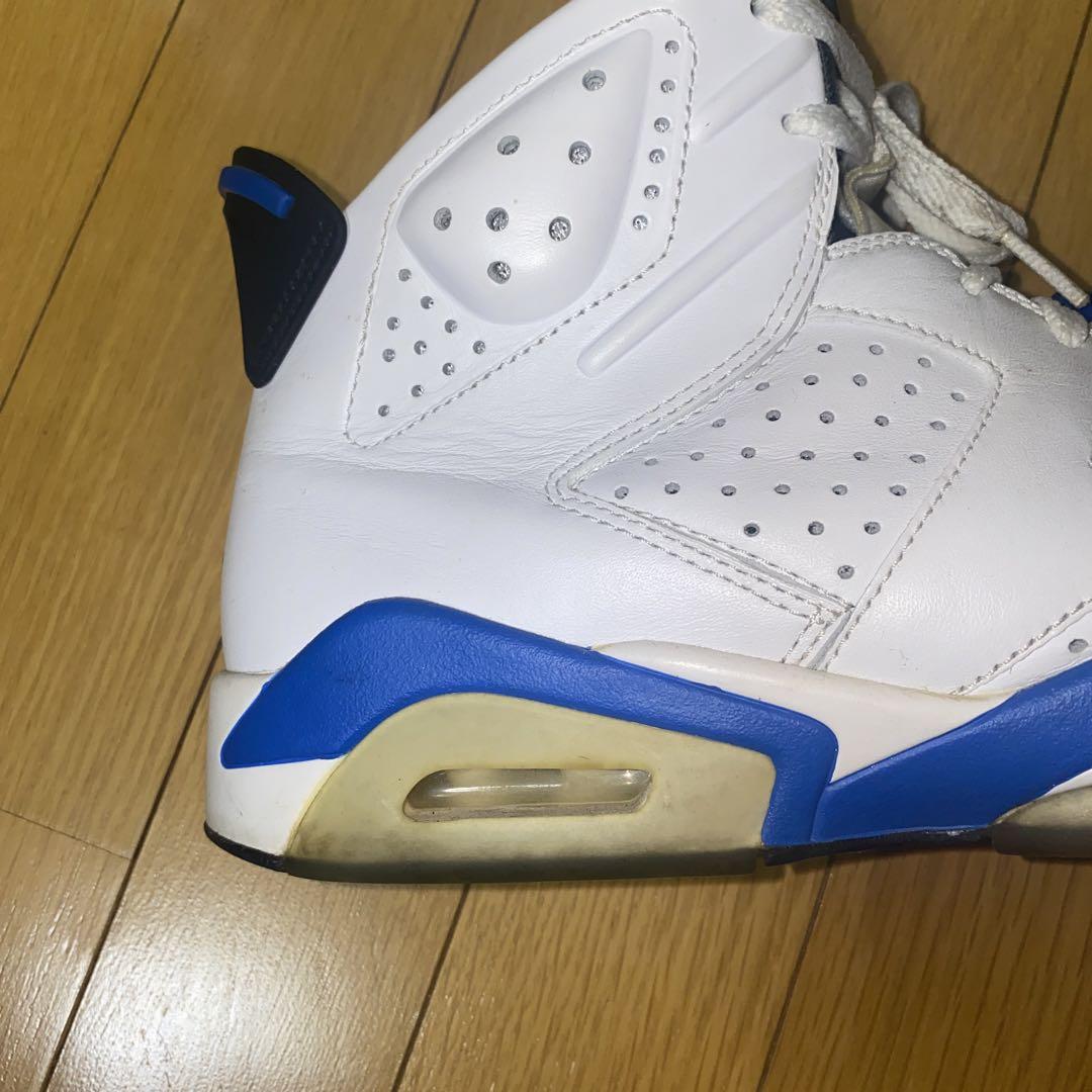 Air Jordan 6 ホワイト/ブルー/ブラック