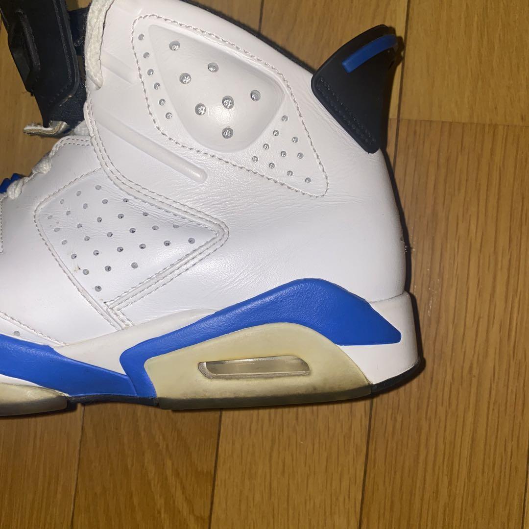 Air Jordan 6 ホワイト/ブルー/ブラック