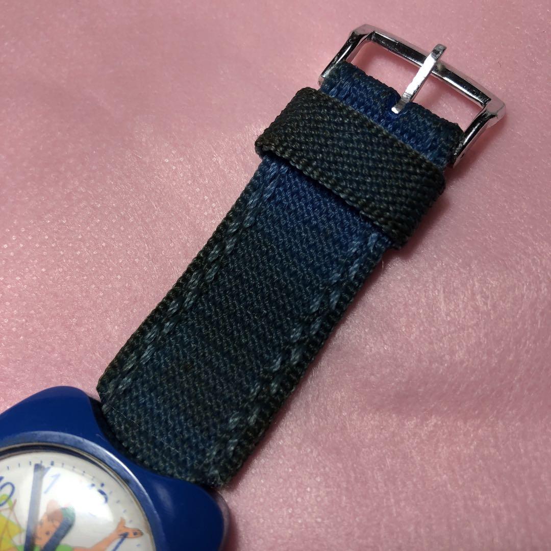 昭和レトロ ピーターパンデザイン 手巻き腕時計 可動品