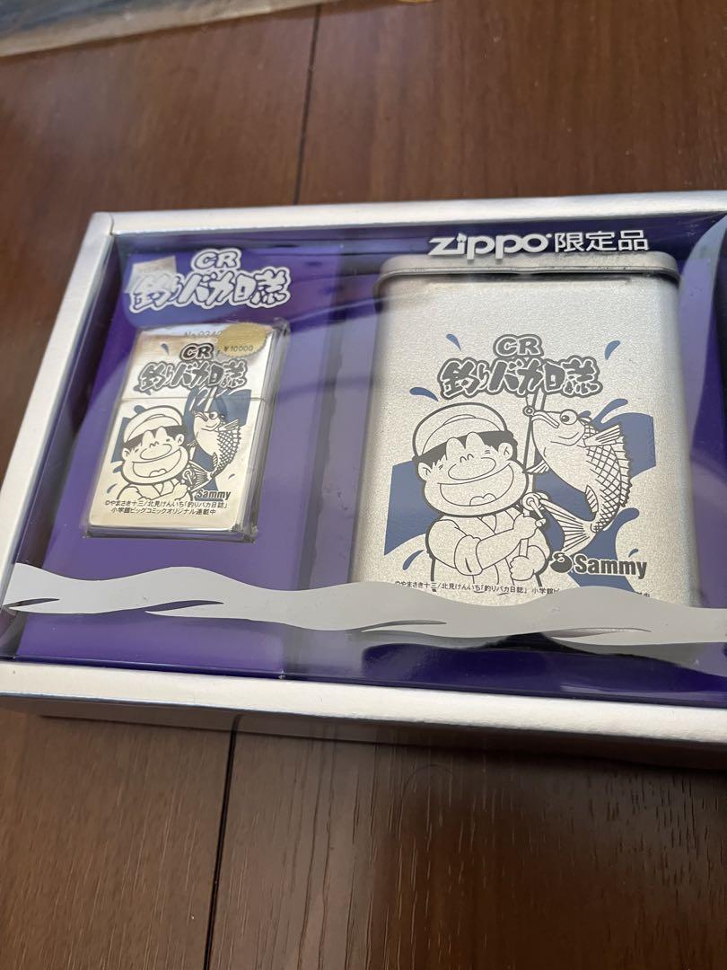 ZIPPO CR 釣りバカ日誌ZIPPOとタバコケース