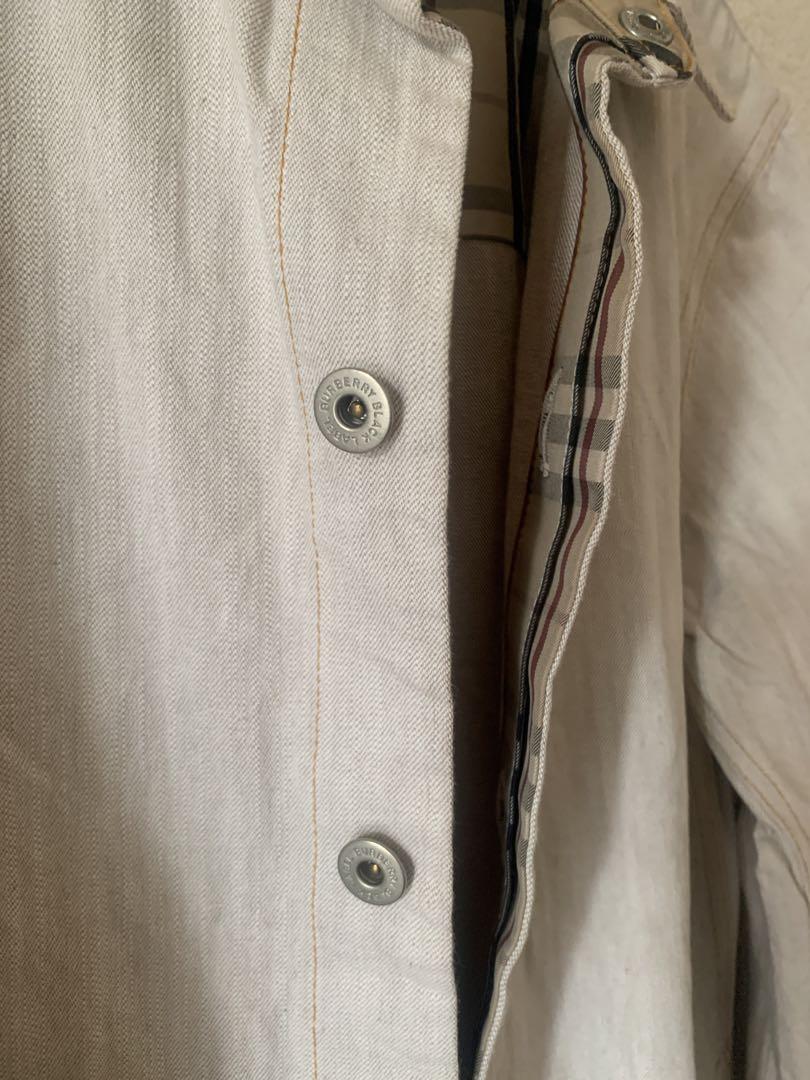 【BURBERRY BLACK LABEL】 ベージュジャケット