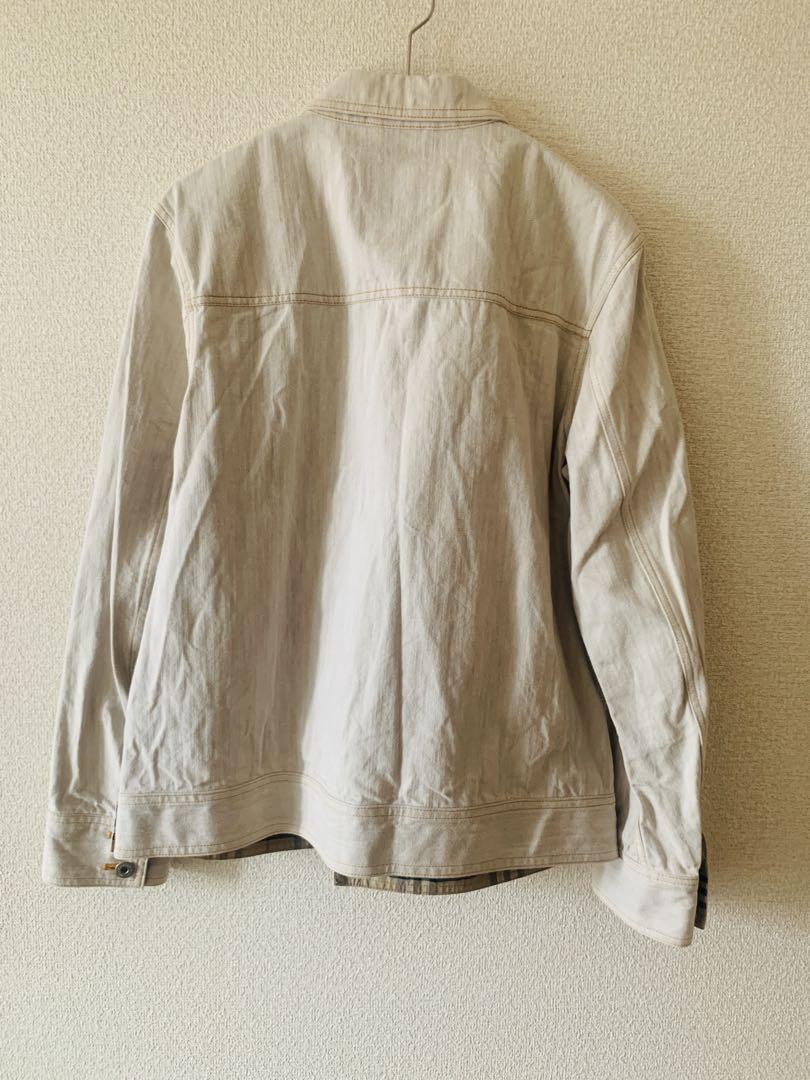 【BURBERRY BLACK LABEL】 ベージュジャケット