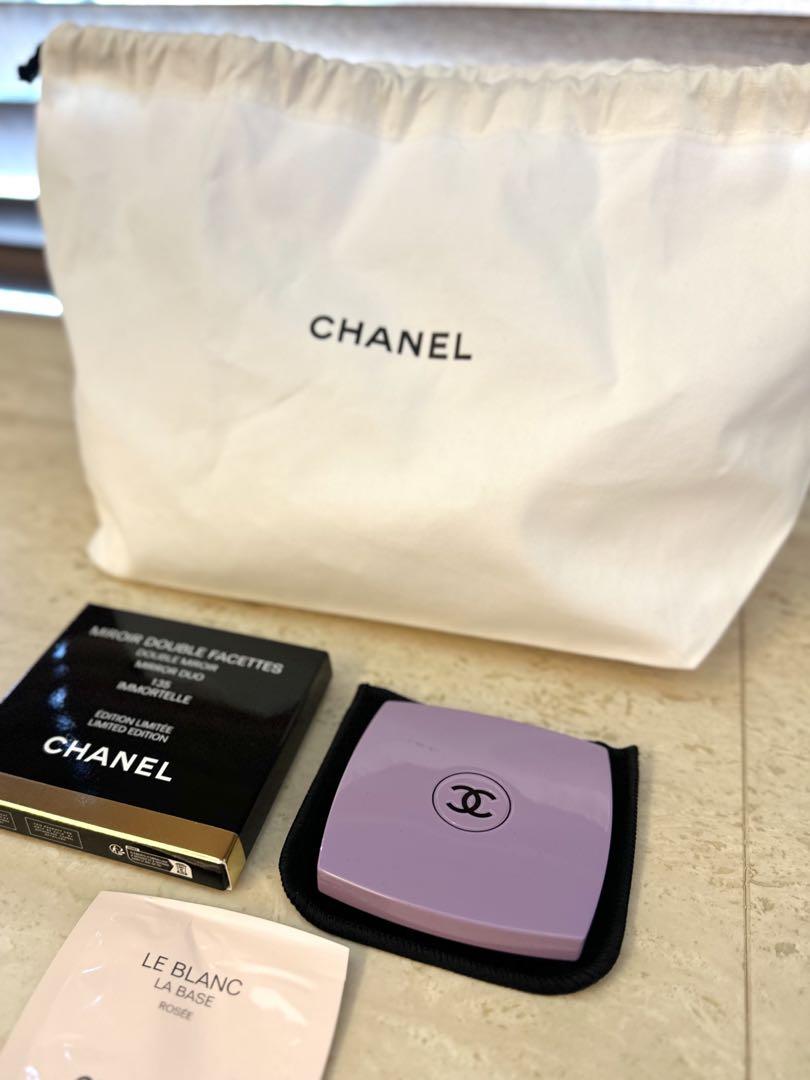 お気に入り】 CHANEL シャネル ミラー パープル 135 イモーテルドゥ