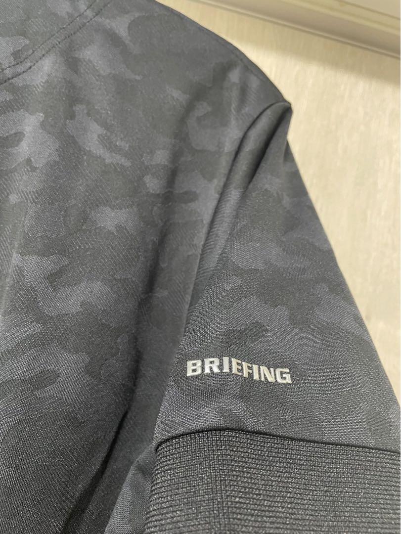 BRIEFING 迷彩柄 ゴルフウェア ポロシャツ 半袖
