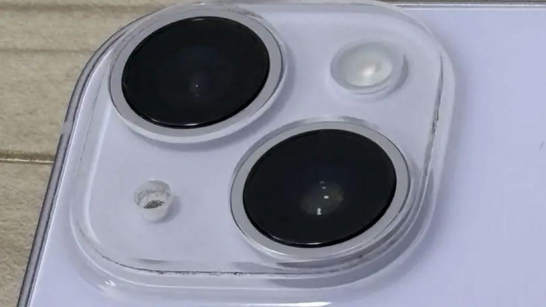 【美品】Apple iPhone14 パープル128GB SIMフリー