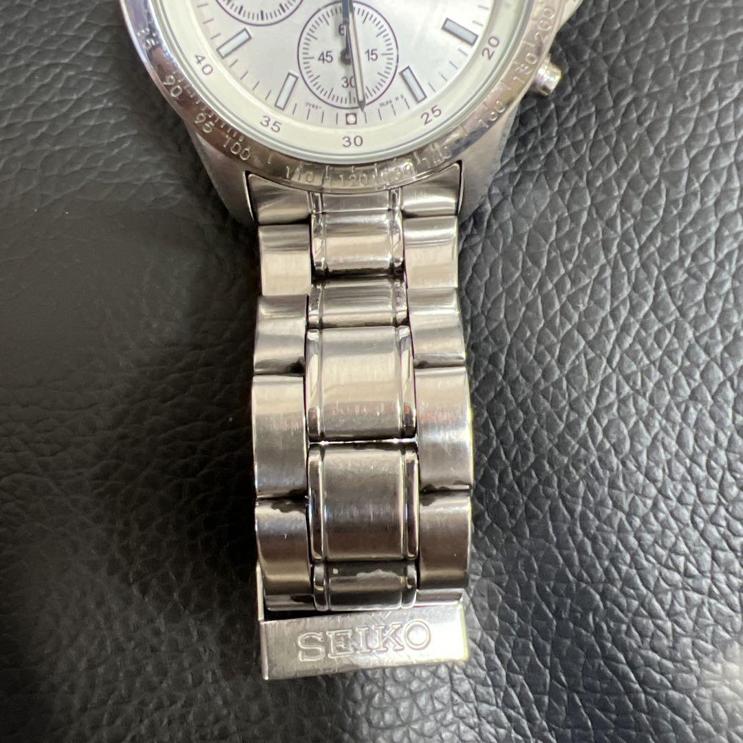 ✨SEIKO【セイコー】　クロノグラフ時計　電池切れ✨