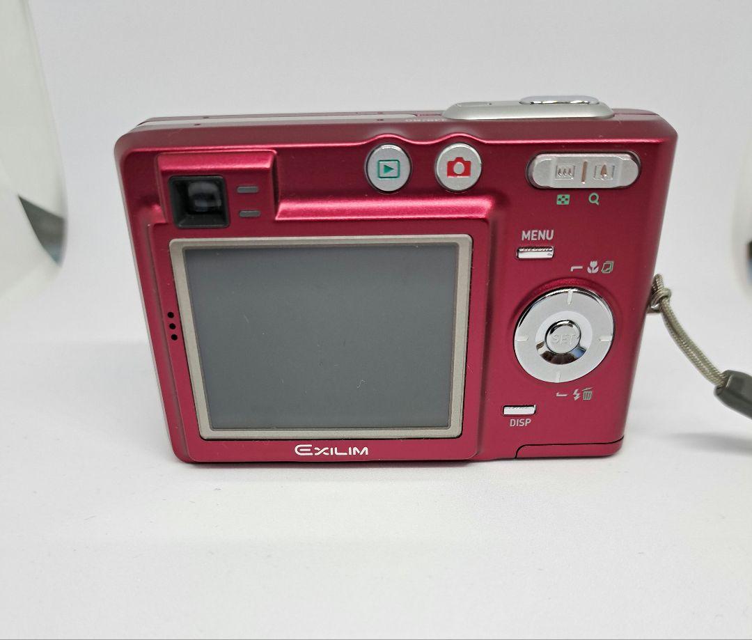 カシオ　CASIO EXILIM EX-Z50 赤 カシオ EXLIM EX-Z50 デジカメ<レッド>