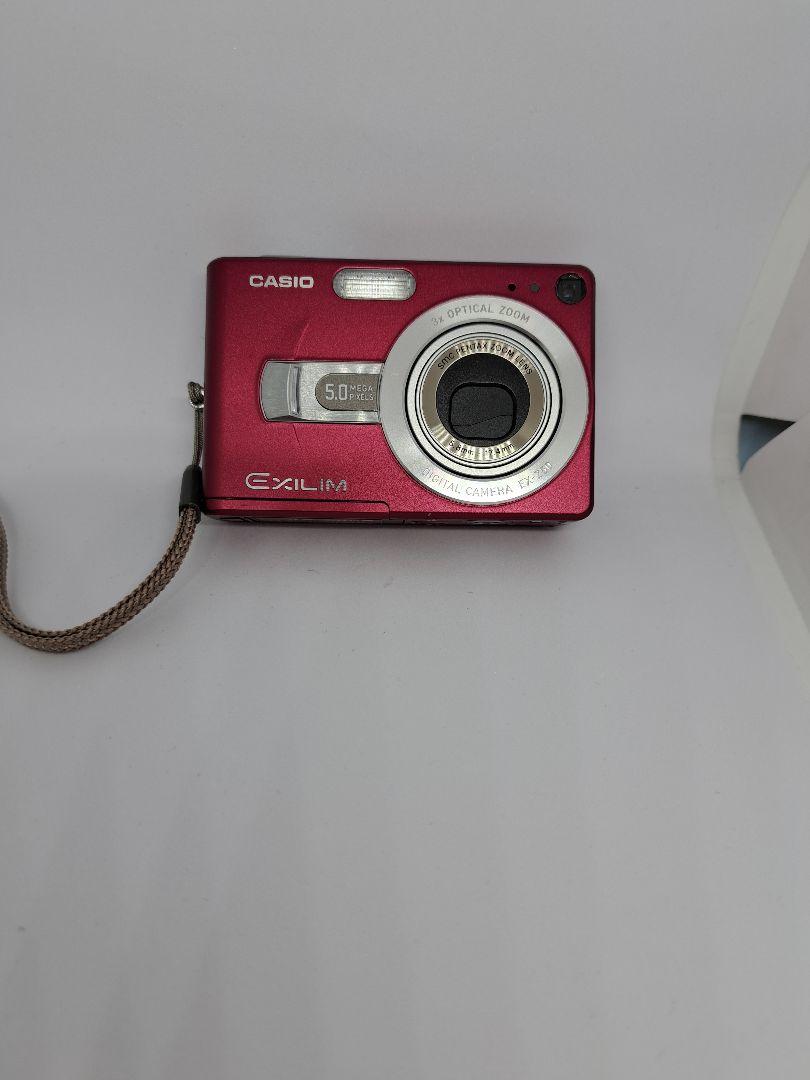 カシオ　CASIO EXILIM EX-Z50 赤 カシオ EXLIM EX-Z50 デジカメ<レッド>