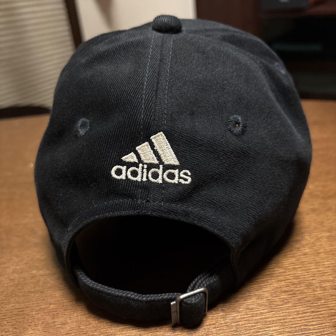 adidasアディダス 蹴球 2002日韓ワールドカップ記念キャップ 黒