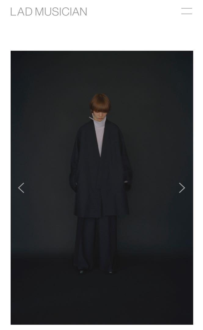 ラッドミュージシャン24aw ワイドフレアスラックス