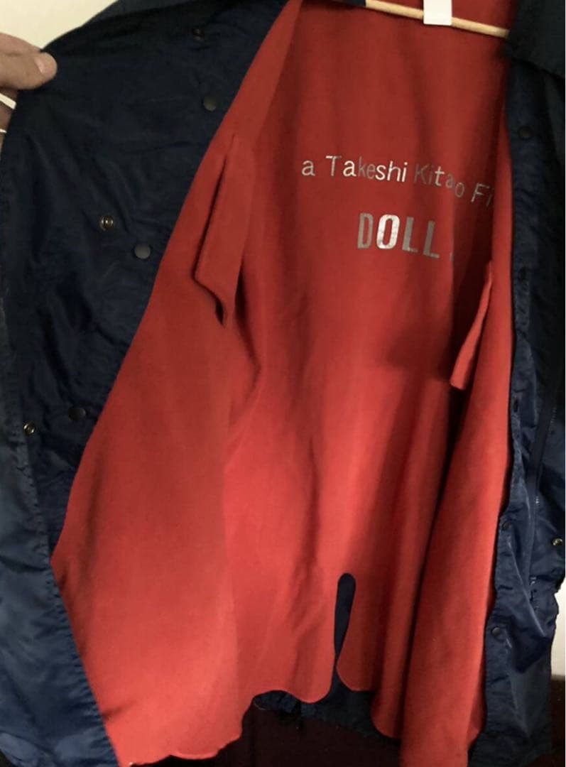 希少 非売品 北野武監督 映画ドールズ ヨウジヤマモト スタッフジャンバー3