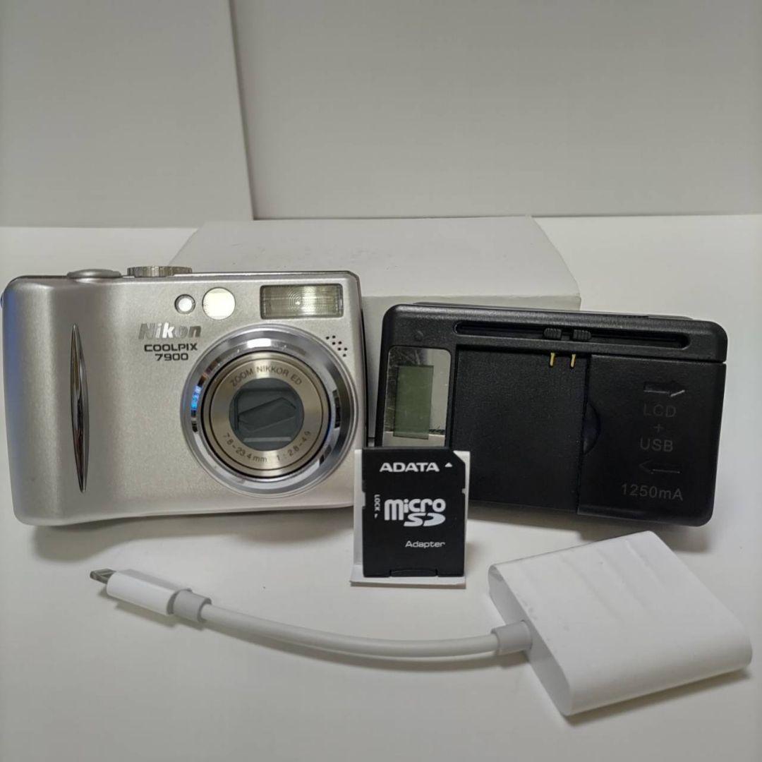 動作確認済み ニコン COOLPIX 7900 オールドコンデジ デジカメ