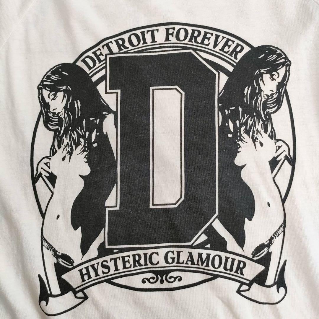 【希少Lサイズ】ヒステリックグラマー ヒスガール 七分袖 即完売 Tシャツ ヒステリックグラマー ロゴプリントTシャツ 七分袖 ヒスガール L