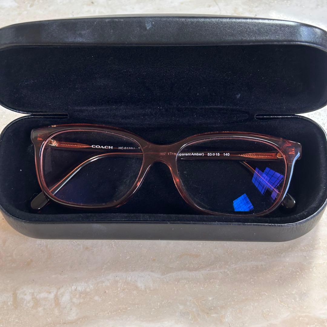COACH コーチ メガネ(ケース付き) 遠近両用レンズ COACH コーチ メガネ(ケース付き) 遠近両用レンズ