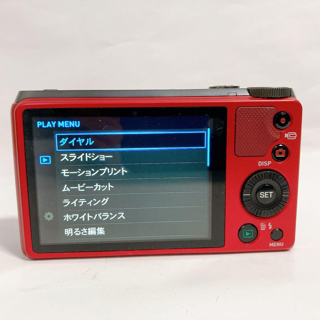CASIO EXILIM EX-ZR800 RD デジカメ レッド