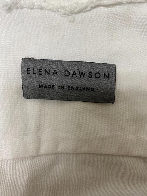 正規店仕入 ELENA DAWSON エレナドーソン コットン切りっぱなしシャツ Iq8bR-m52785597513 国産正規品