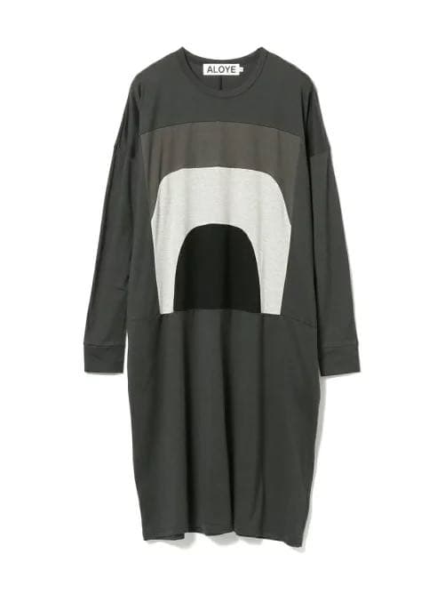 【Ray beams/ALOYE】カラーブロック ワンピース
