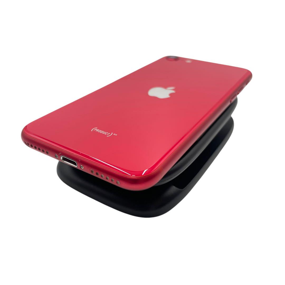美品バッテリー新品 iPhoneSE2 128GB レッド SIMフリー 完動品