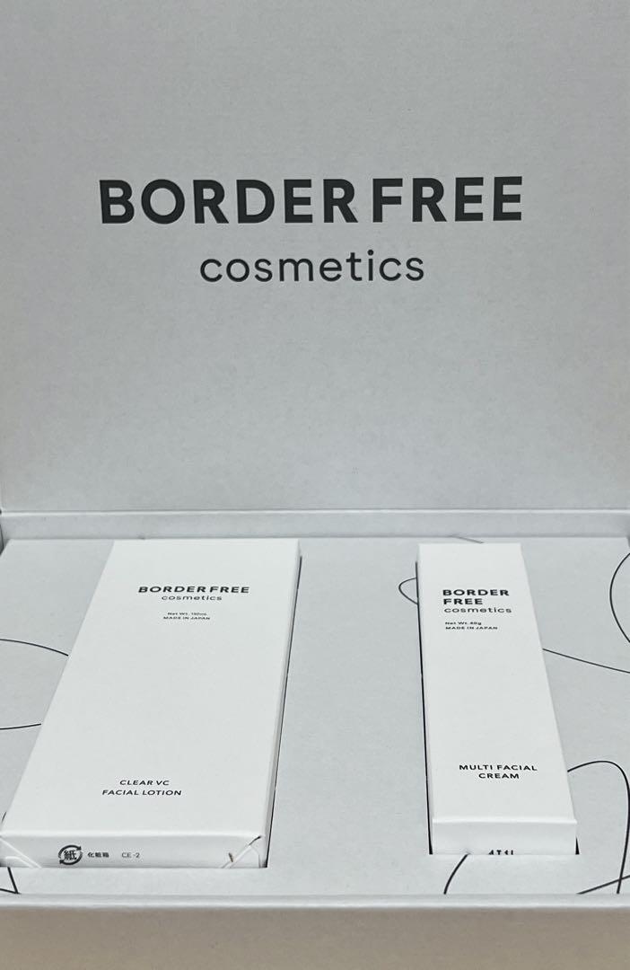 BORDERFREE クリアVCフェイシャルローション クリームセット
