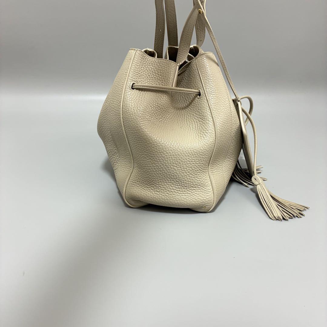 極美品✨マルベリー ミリー ショルダーバッグ フリンジ 巾着 ポーチ付 タッセル MULBERRY マルベリー タッセル ミリー ショルダーバッグ巾着