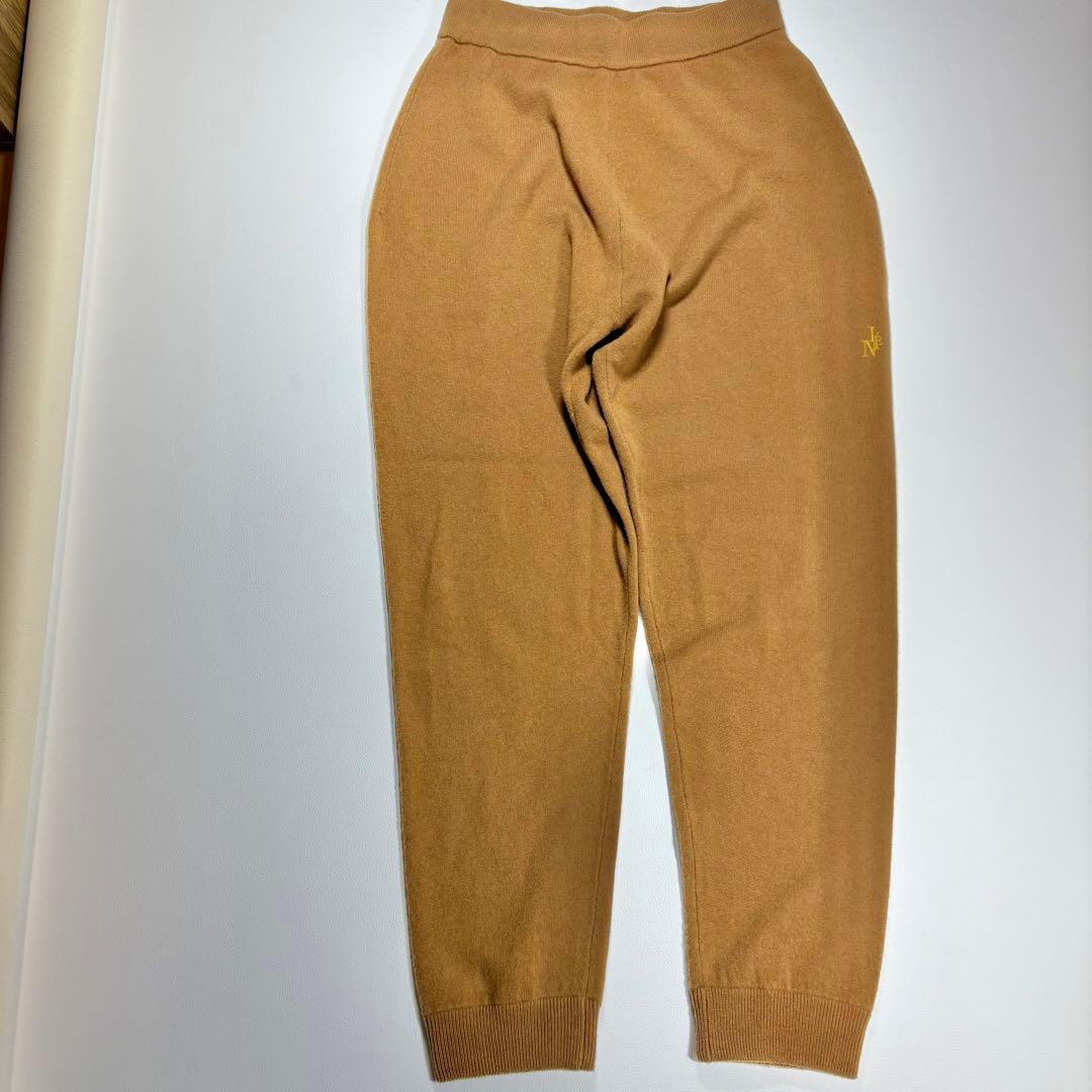 美品✨IENA カシミヤコン12Gジョガーパンツ 38 2022モデル