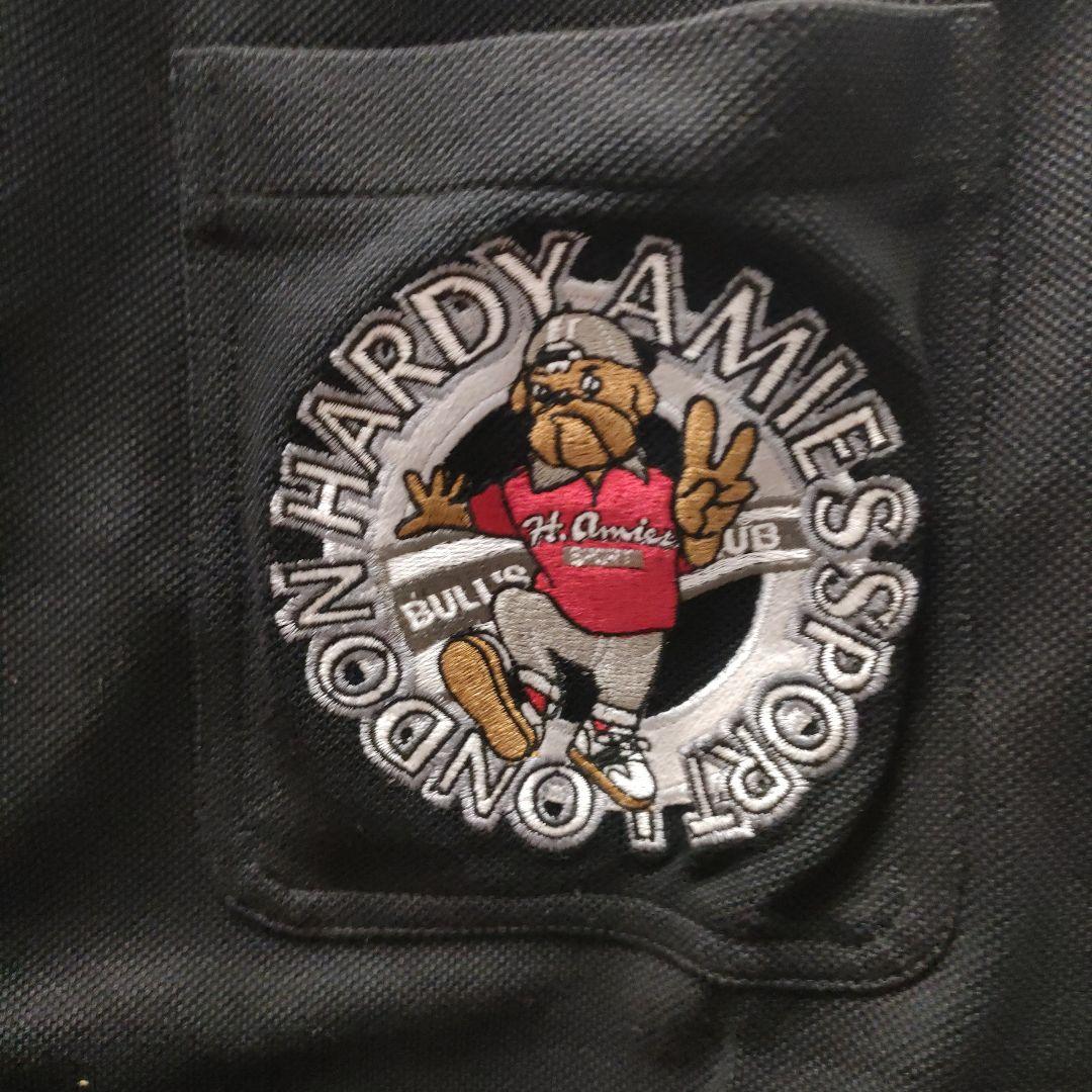 ☆50%割引☆HARDY AMIES SPORT ポロシャツ 黒 M メンズ