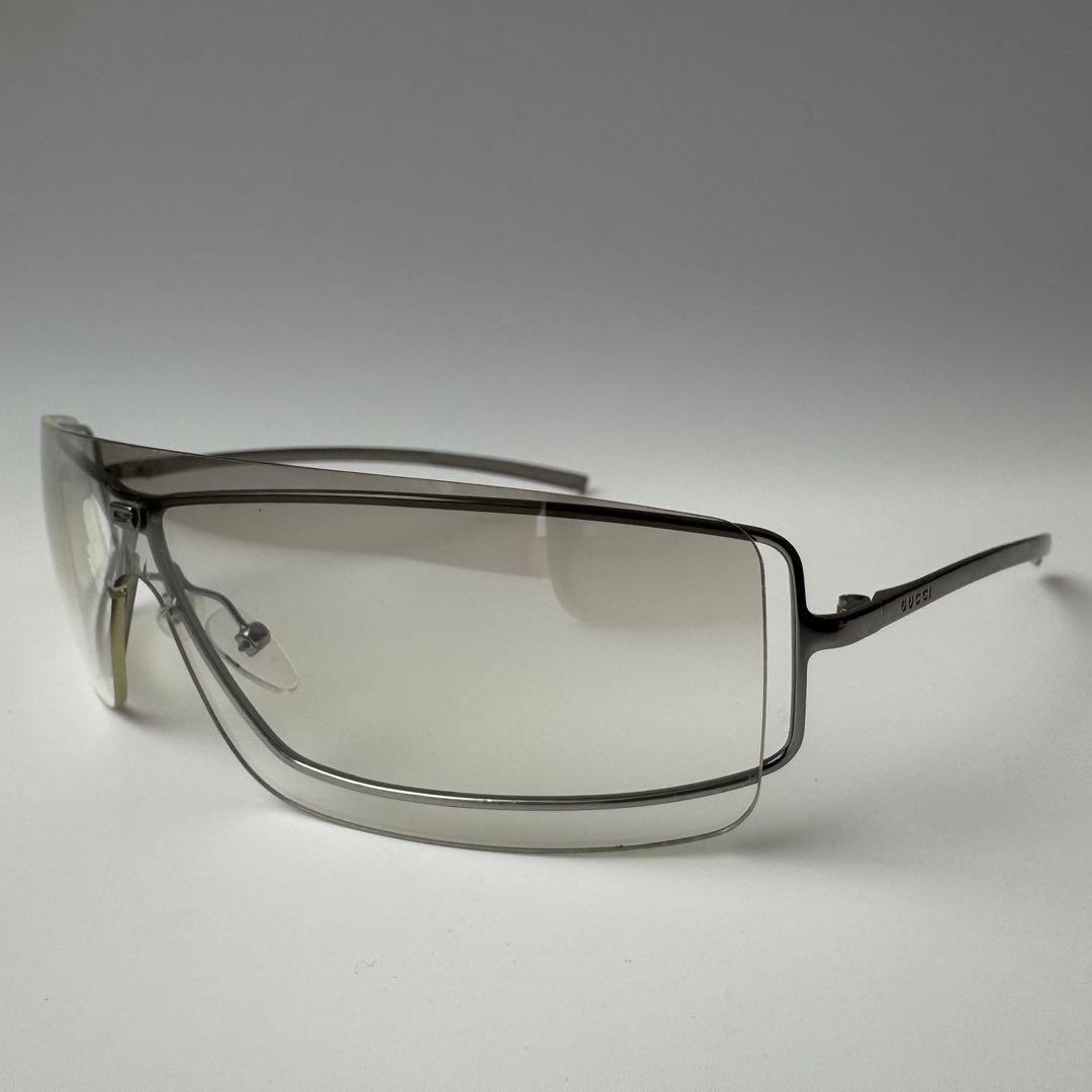 GUCCI y2k 00s archive sunglasses SLV