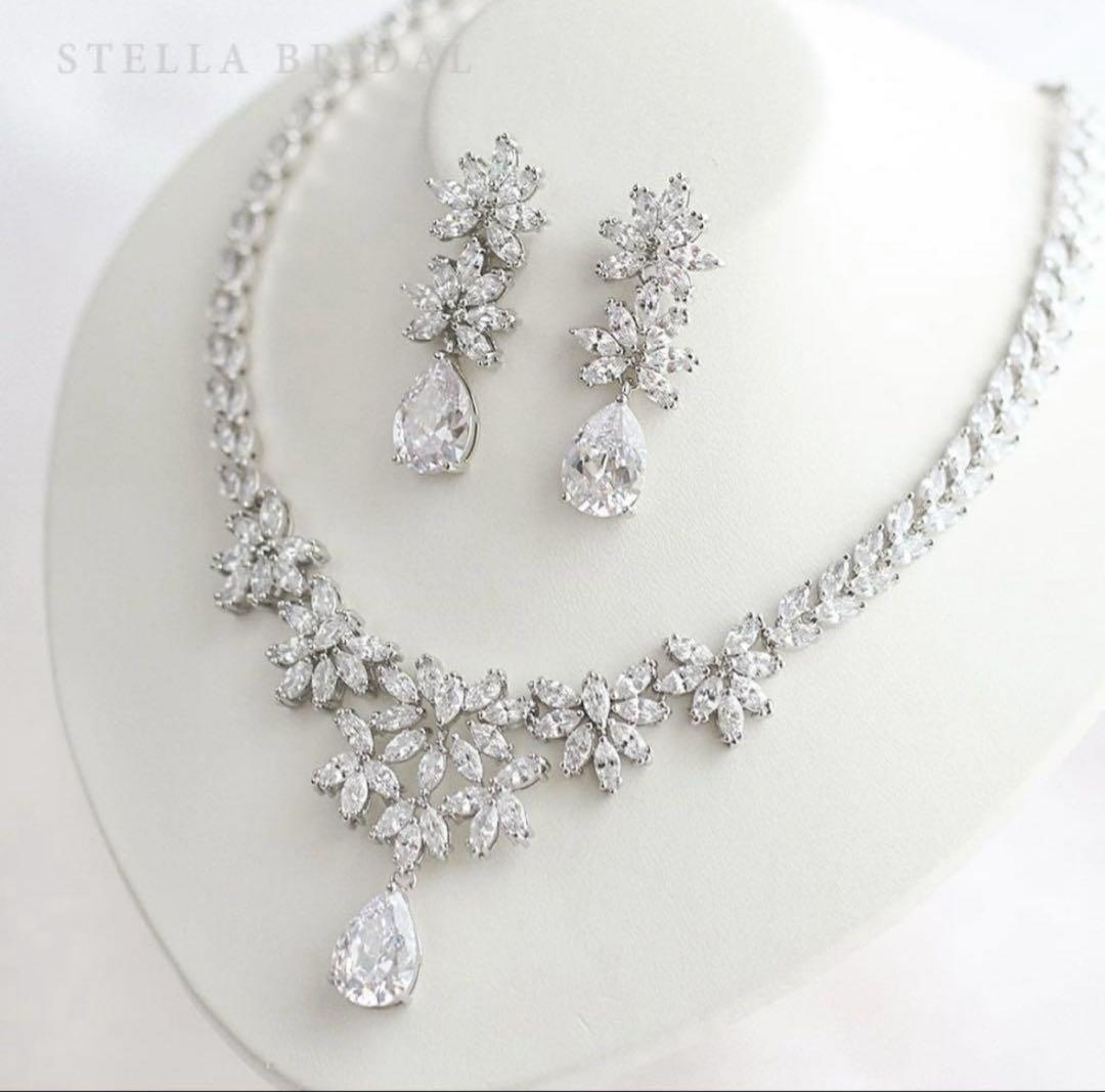 STELLA BRIDAL ネックレス イヤリング