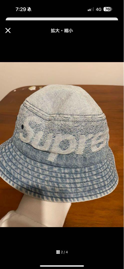 Supreme デニム バケットハット M/L通販