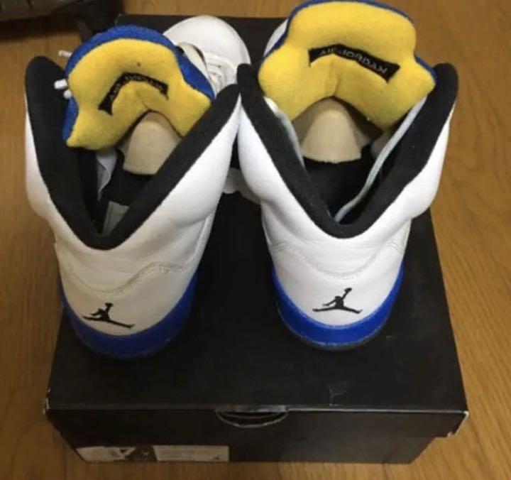 AIR 23 大人気カラー sqzur-m52792835973 JORDAN5RETRO レイニー 国産格安