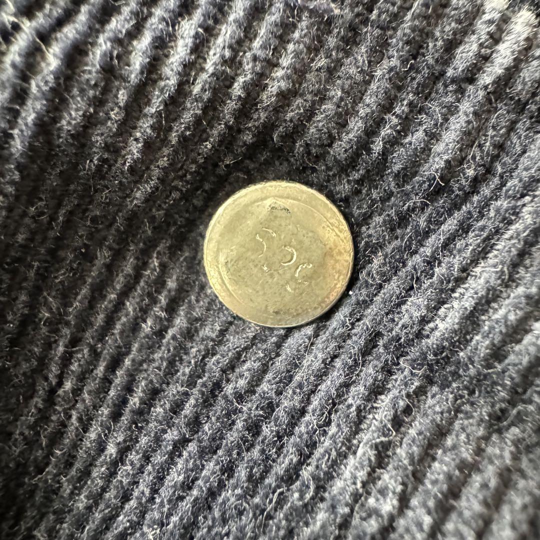 【希少サイズ】levis 70505 コーデュロイ 44 ネイビー 70s