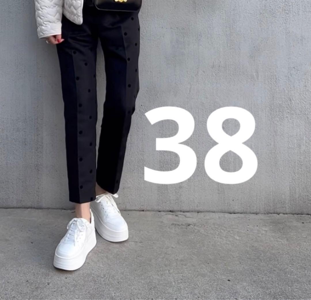 輝い 新品タグ付 ZARA プラットフォーム スニーカー スニーカー - www