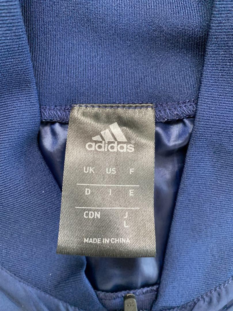 adidas tiro15 GuFA トレーニングウェアセット L ネイビー