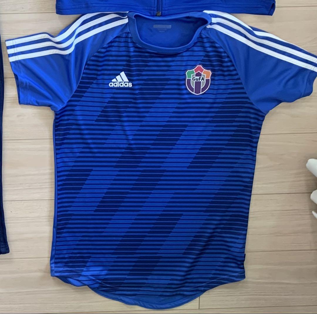 adidas tiro15 GuFA トレーニングウェアセット L ネイビー