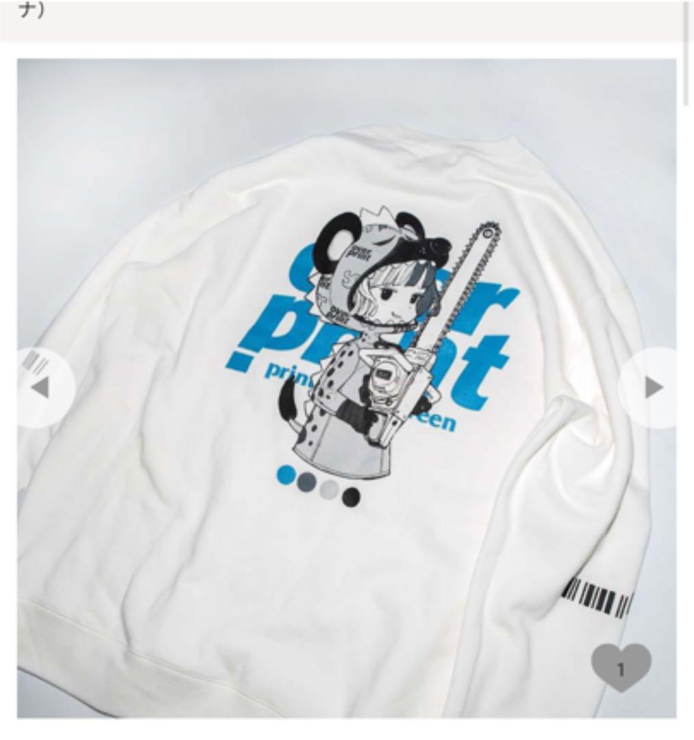 【新品】overprint× acky bright ハイエナちゃんスウェット