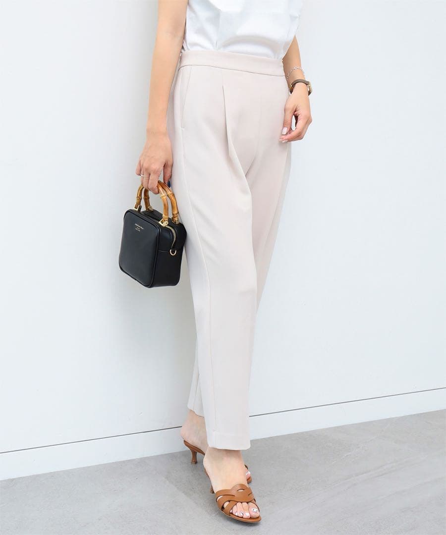 新品（セット割有り）Demi-Luxe BEAMS トリアセ 1タックパンツ