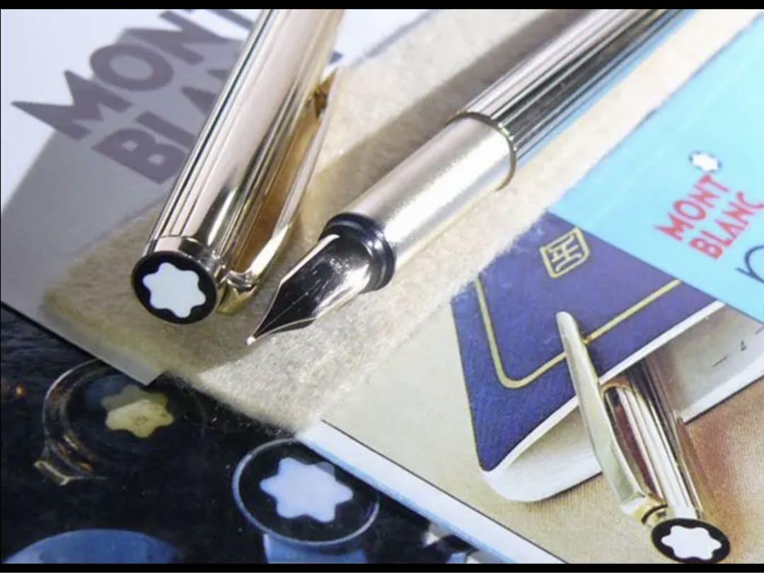 極美品金運を呼ぶ黄金の総金張りの価値の高い逸品！No1147ノブレス★モンブラン