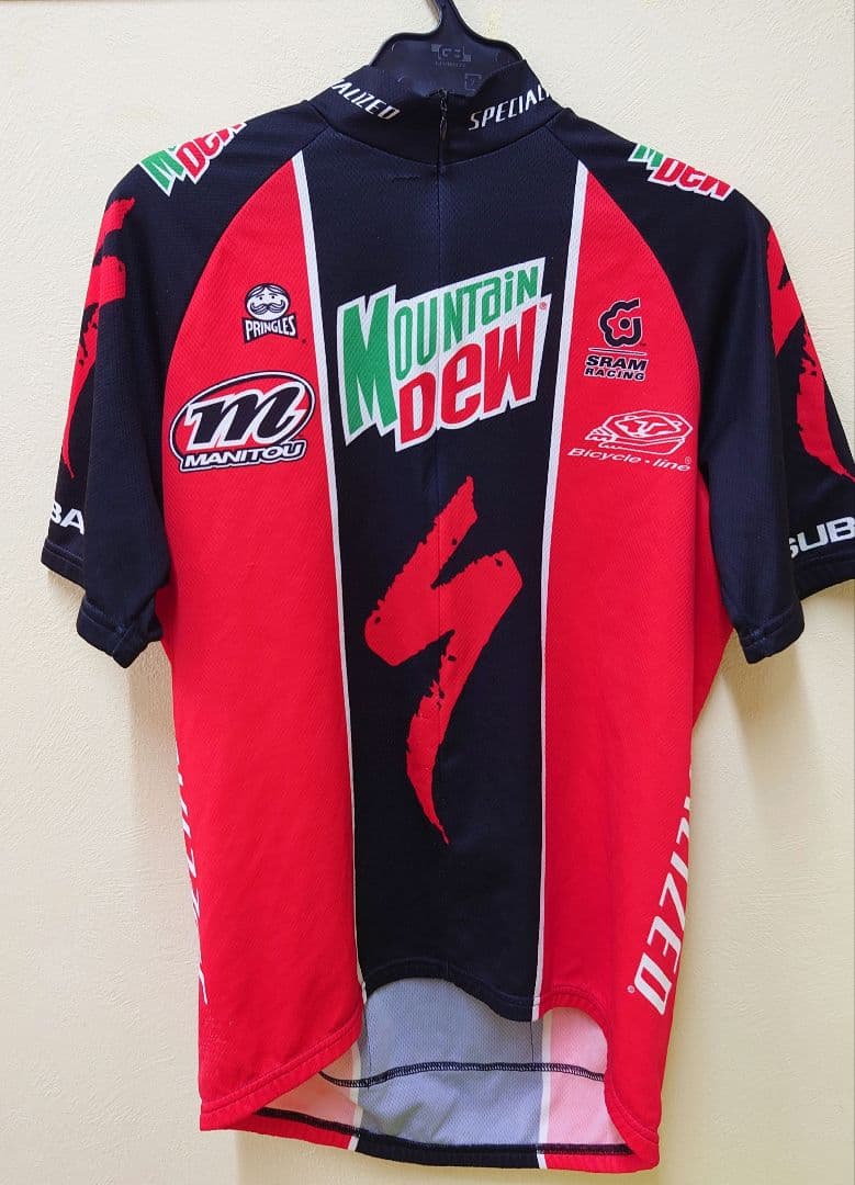 スペシャライズド　Moutain Dew マウンテンバイクジャージ　半袖