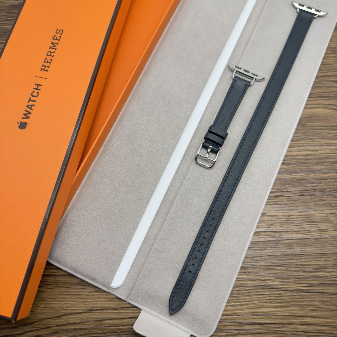 1454 Apple Watch エルメス　ヴェールルソー　HERMES 二重