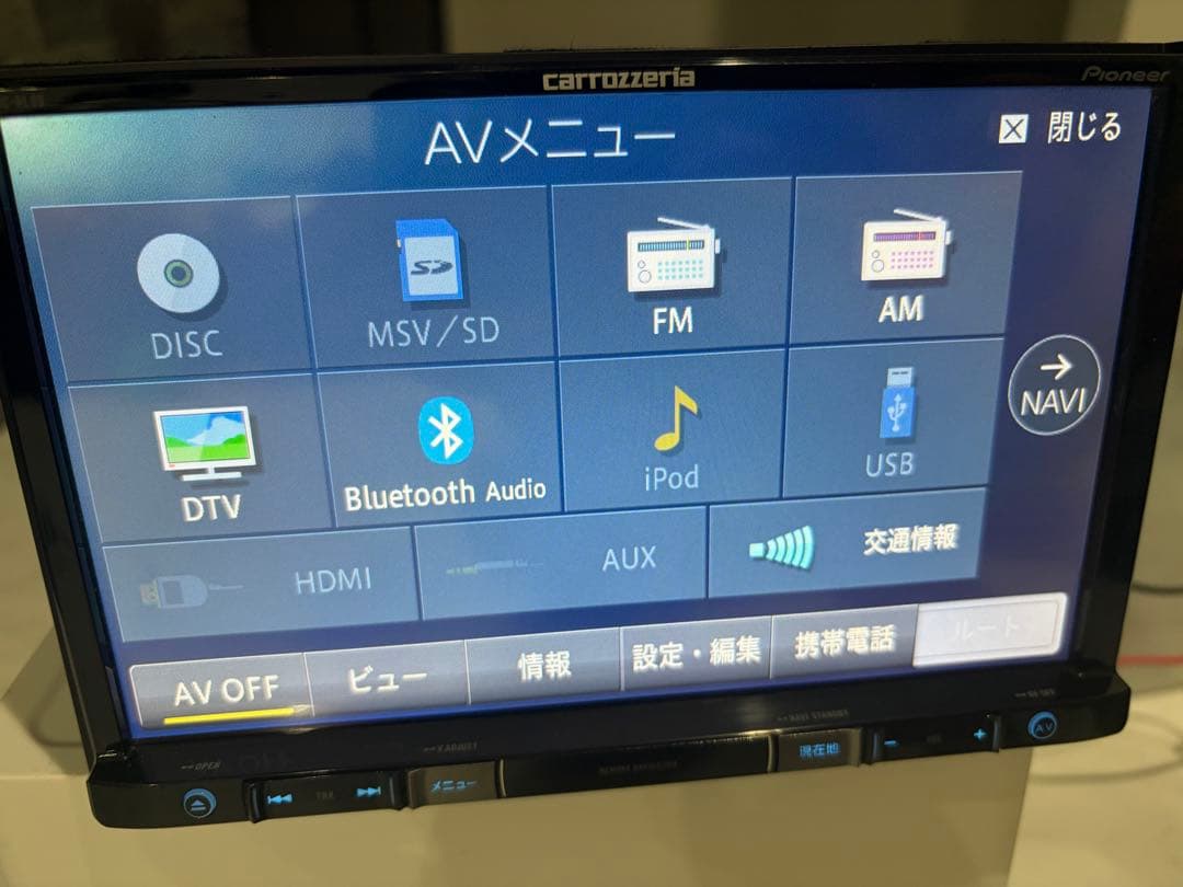 carrozzeria AVIC-RL99HDMI機能付きBluetooth BRIGHTFACE_UK