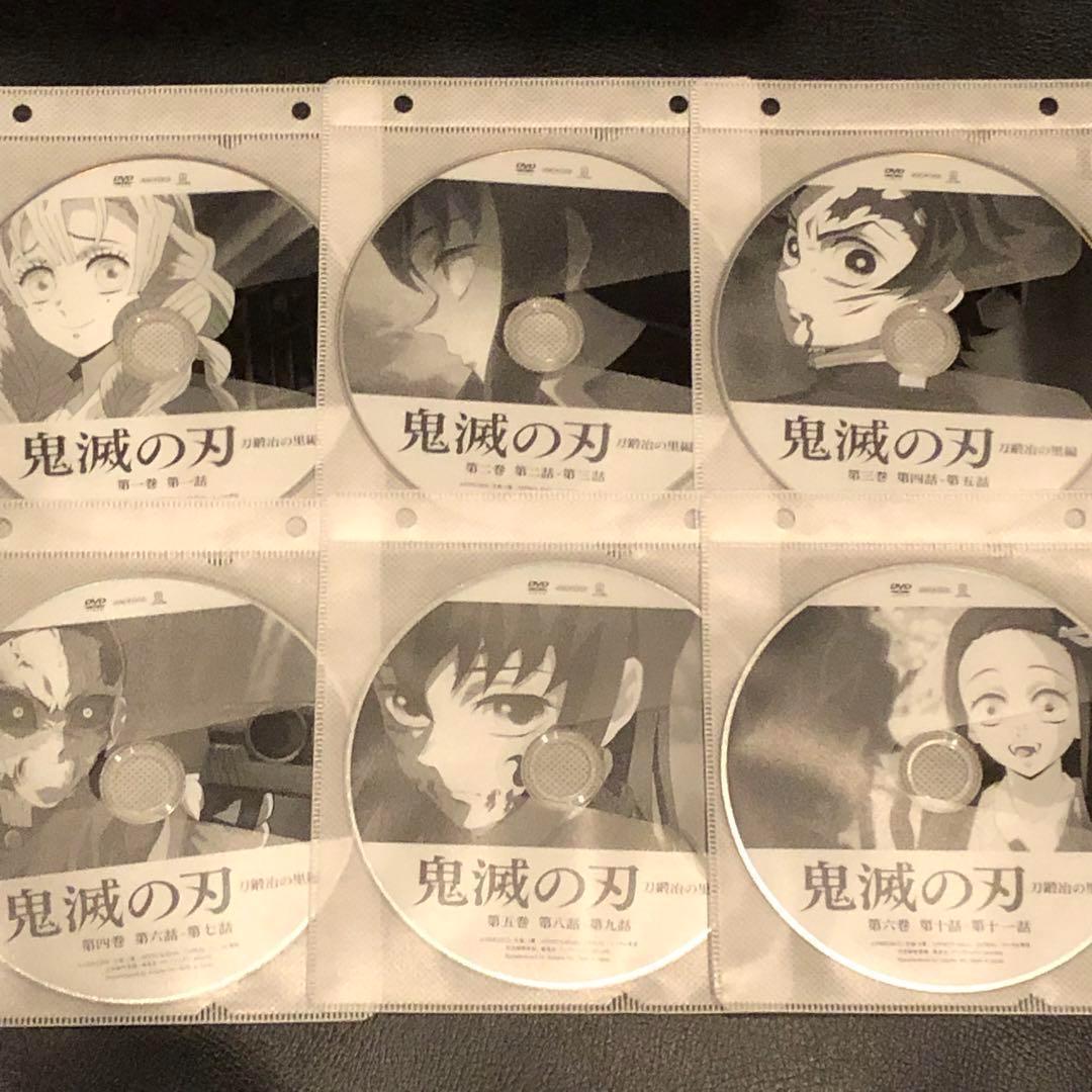 鬼滅の刃　 刀鍛冶の里編 　　全6巻　DVD